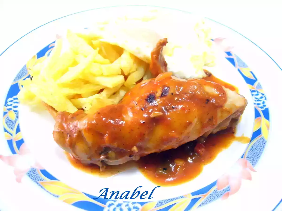 CONEJO EN SALSA CON VERDURITAS - foto 2