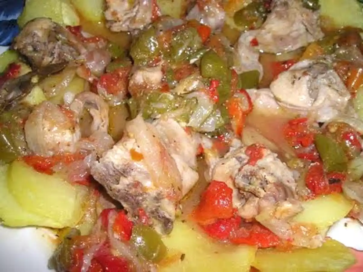 Conejo estofado con caldo de Sanlúcar (manzanilla) - foto 2