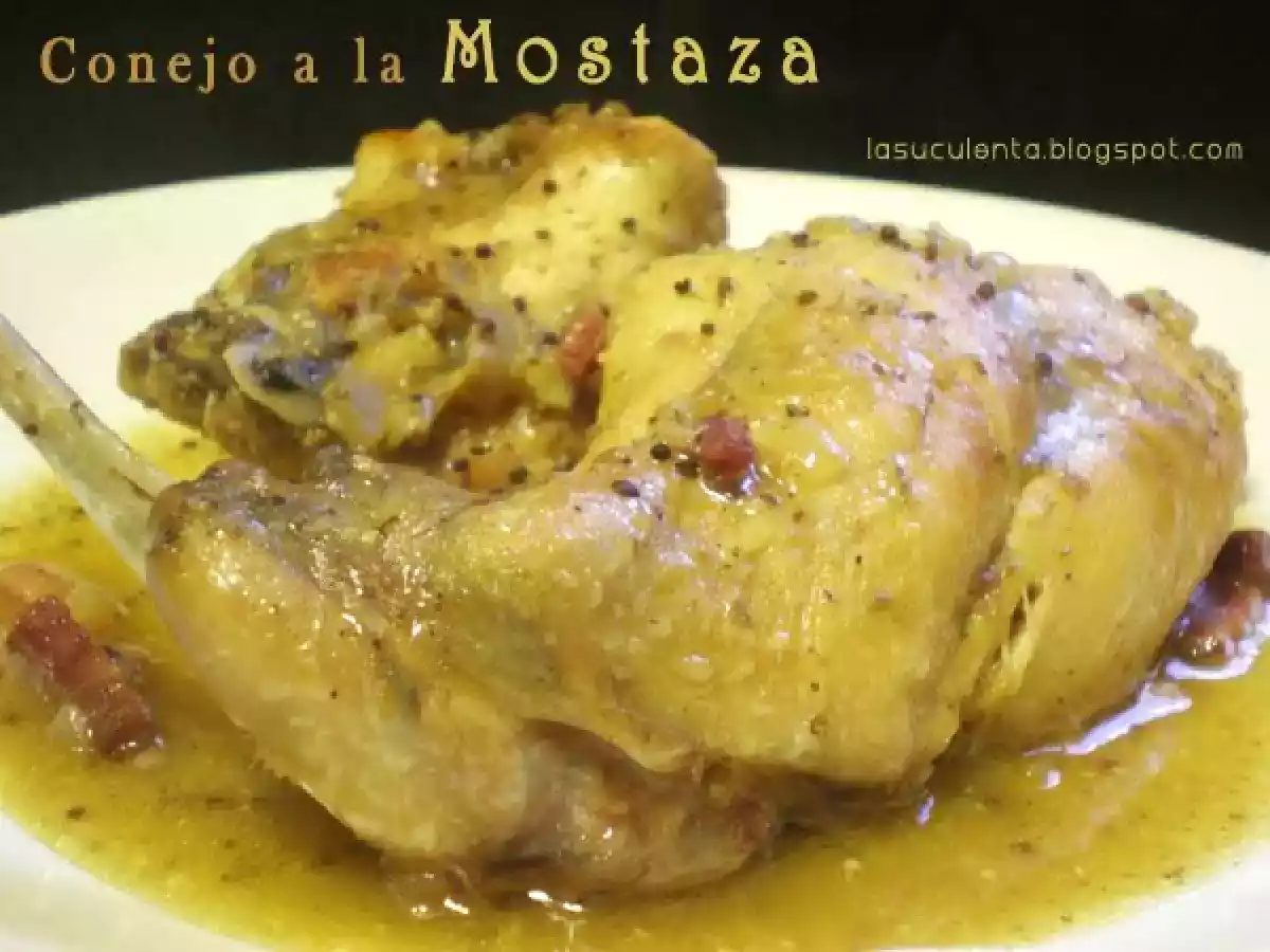 Conejo guisado a la mostaza - foto 2