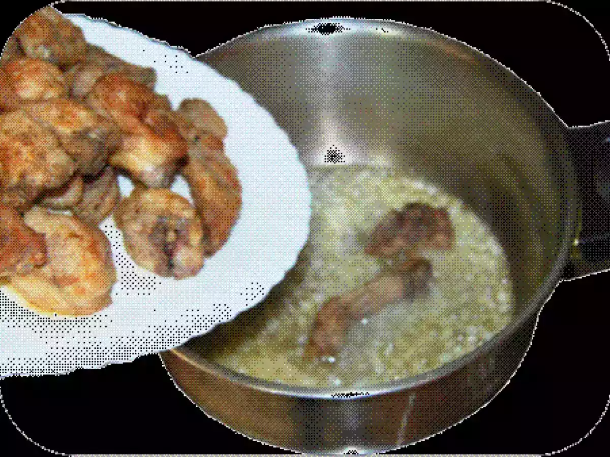 Conejo guisado con salsa de foie y coñac - foto 6