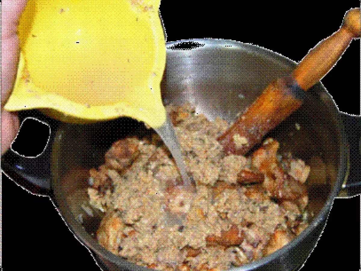 Conejo guisado con salsa de foie y coñac - foto 8