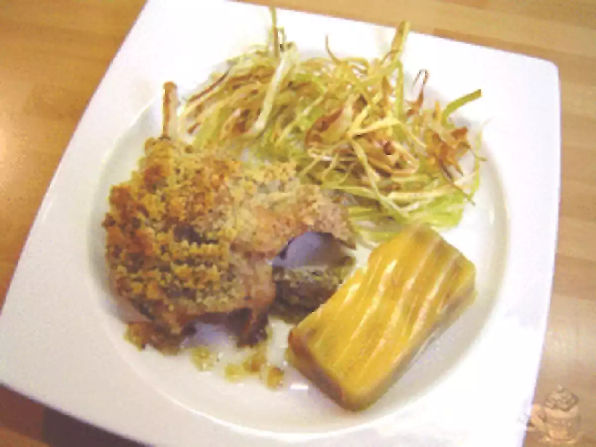 Confit de pato con ladrillo de frutas secas - foto 3