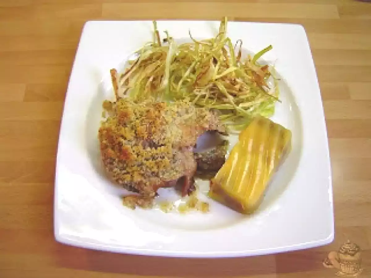 Confit de pato con ladrillo de frutas secas - foto 6