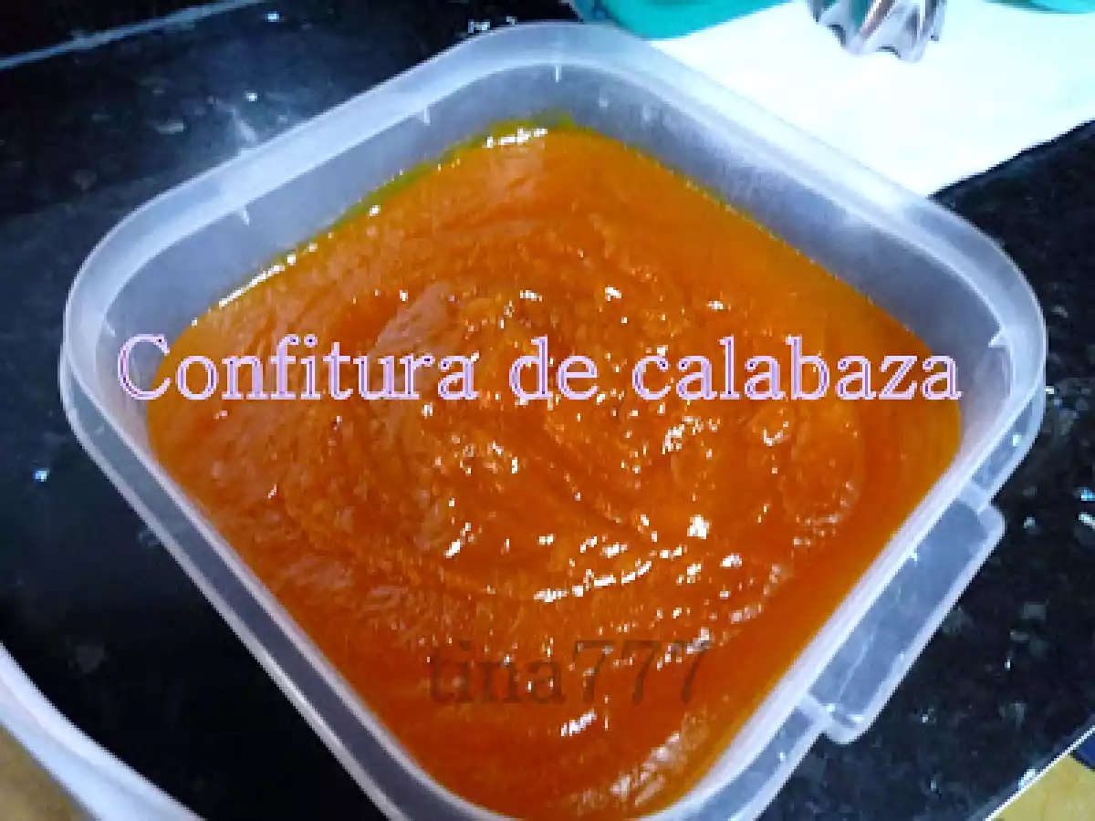 Confitura de calabaza - foto 2
