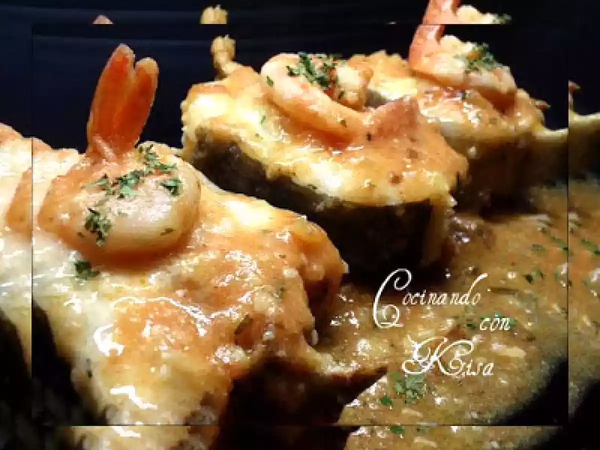 Congrio en Salsa Americana (fussioncook)