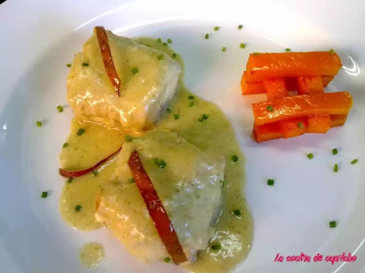 Congrio en salsa verde