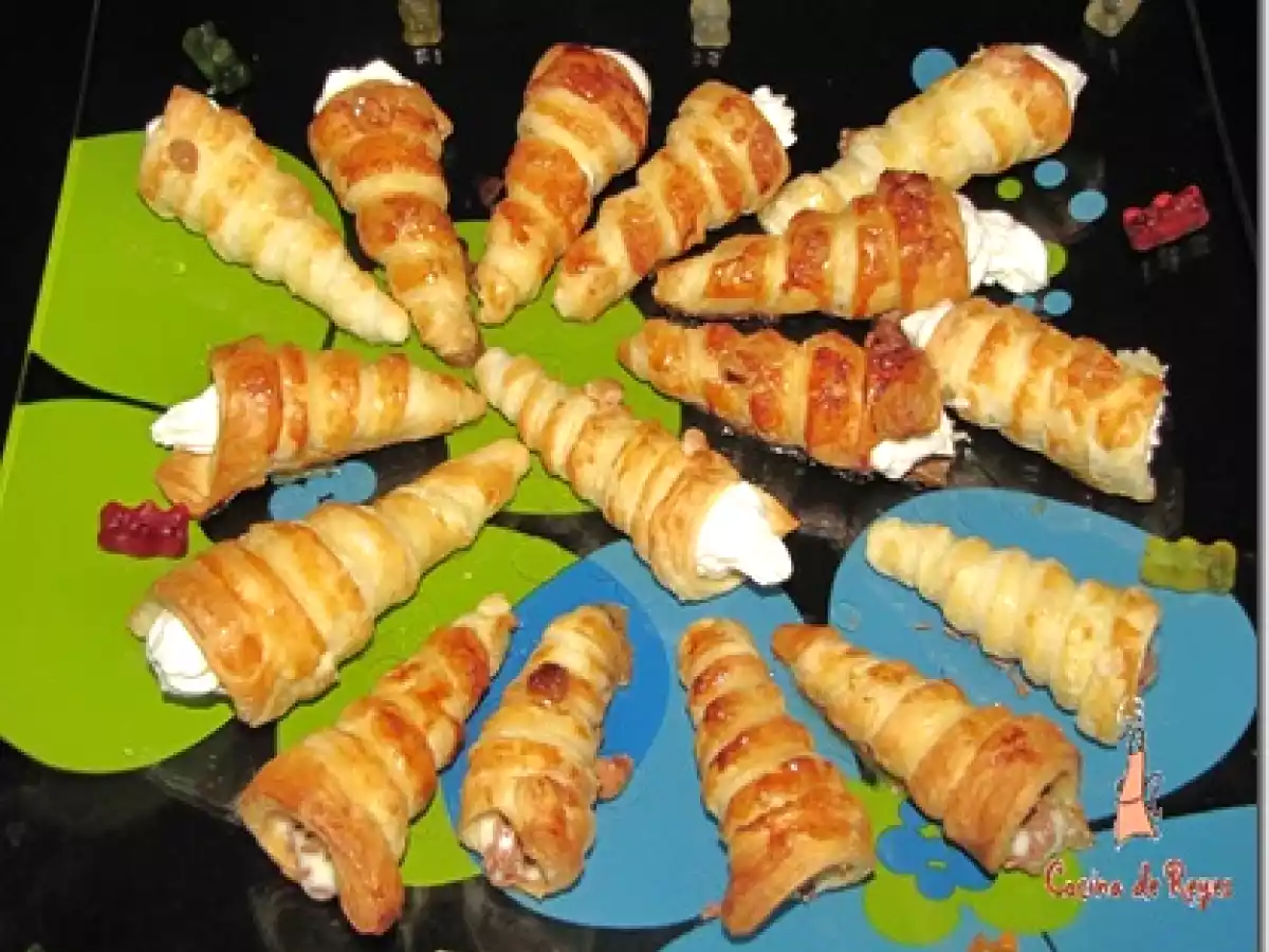 CONOS DE NATA Y CREMA DE LIMON