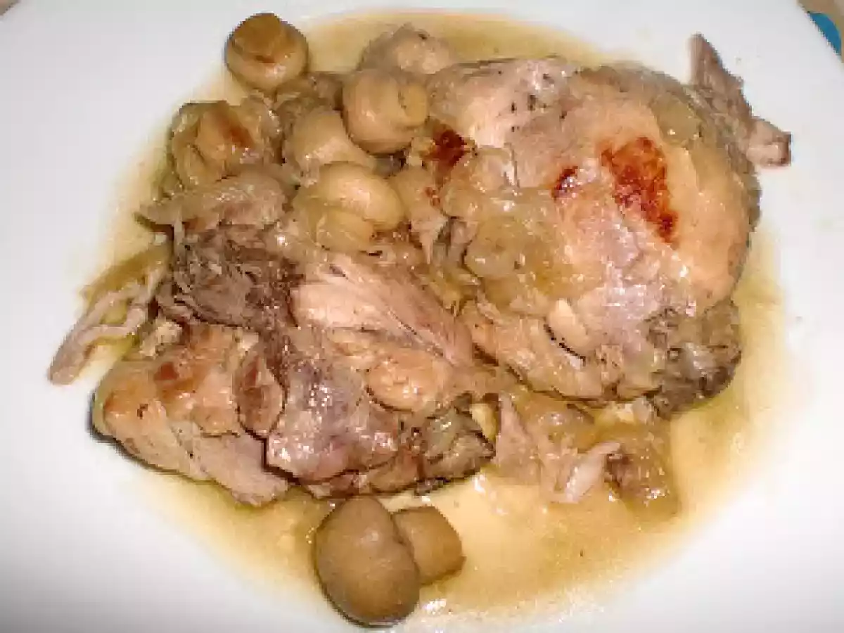 Contramuslos con champiñones - foto 2