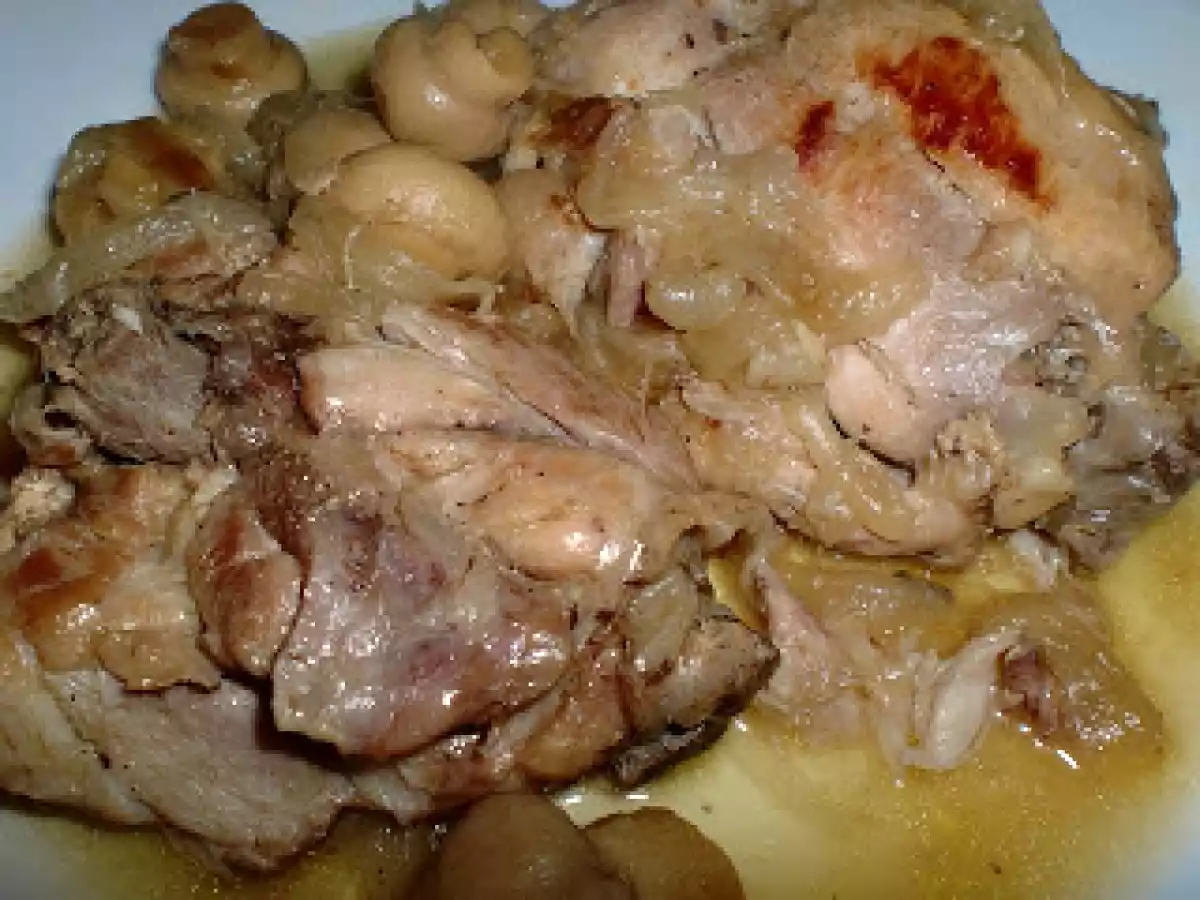 Contramuslos con champiñones - foto 4