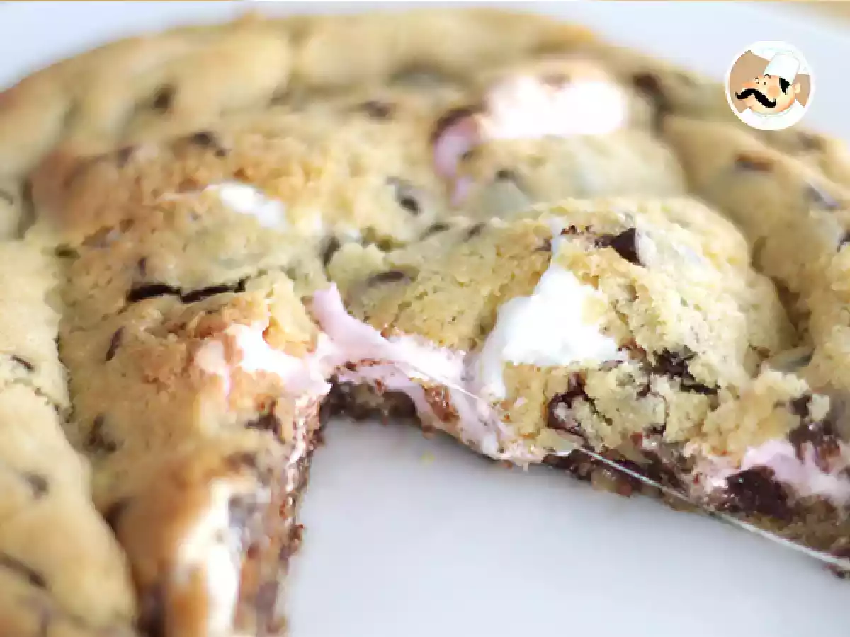 Cookie gigante con esponjitas, marshmallow - foto 3