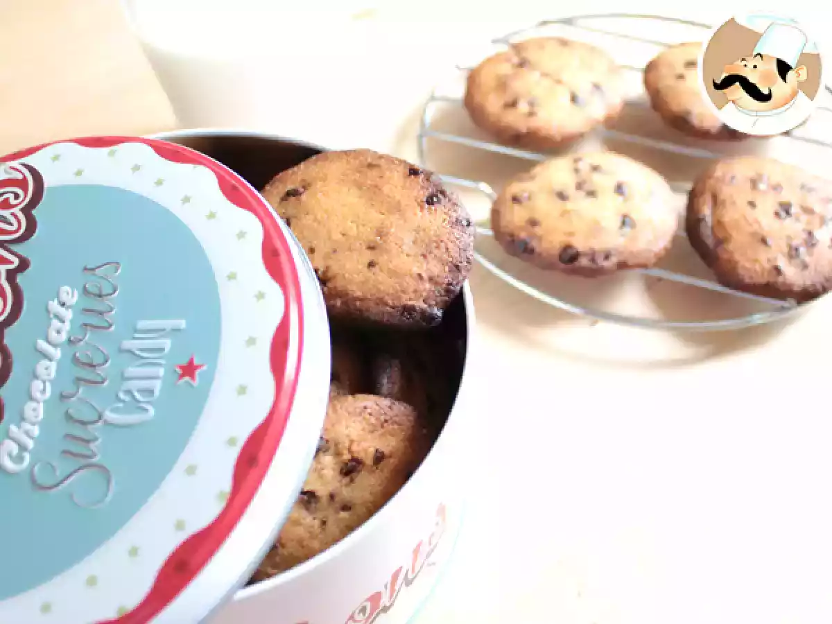Cookies con pepitas de chocolate