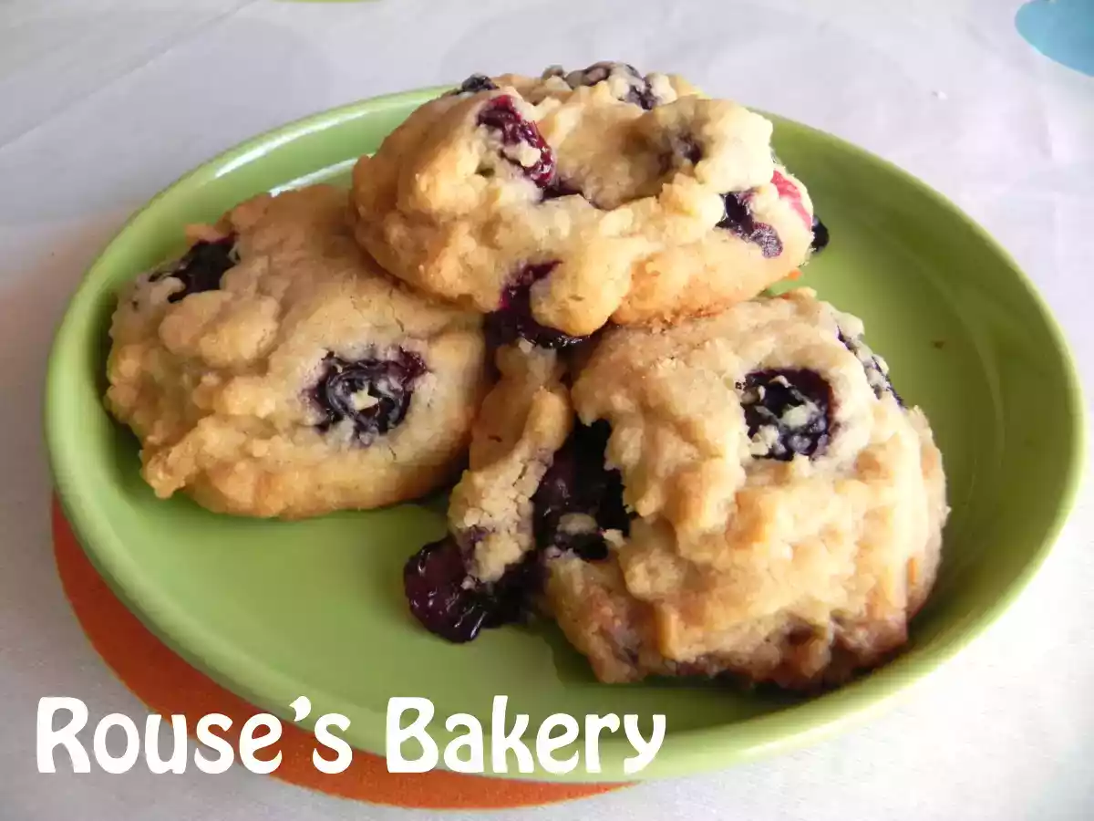 Cookies de arándanos y chocolate blanco - foto 2