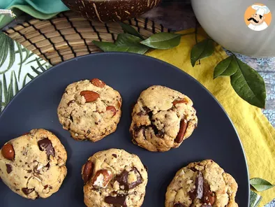 Cookies de chocolate, cacahuetes y almendra - foto 2