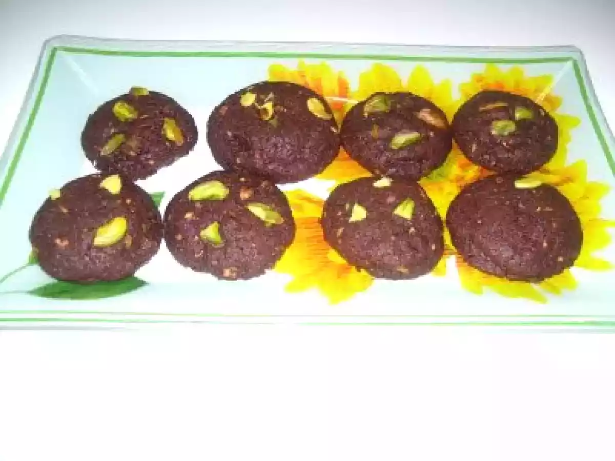 COOKIES DE CHOCOLATE Y PISTACHOS - foto 2