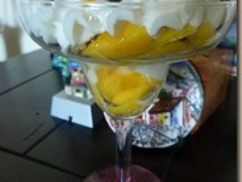 Copa de helado con mango - foto 2
