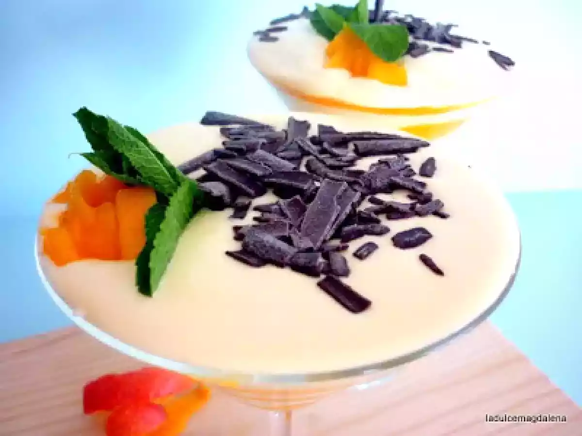 Copa de mascarpone, mango y cava - foto 2