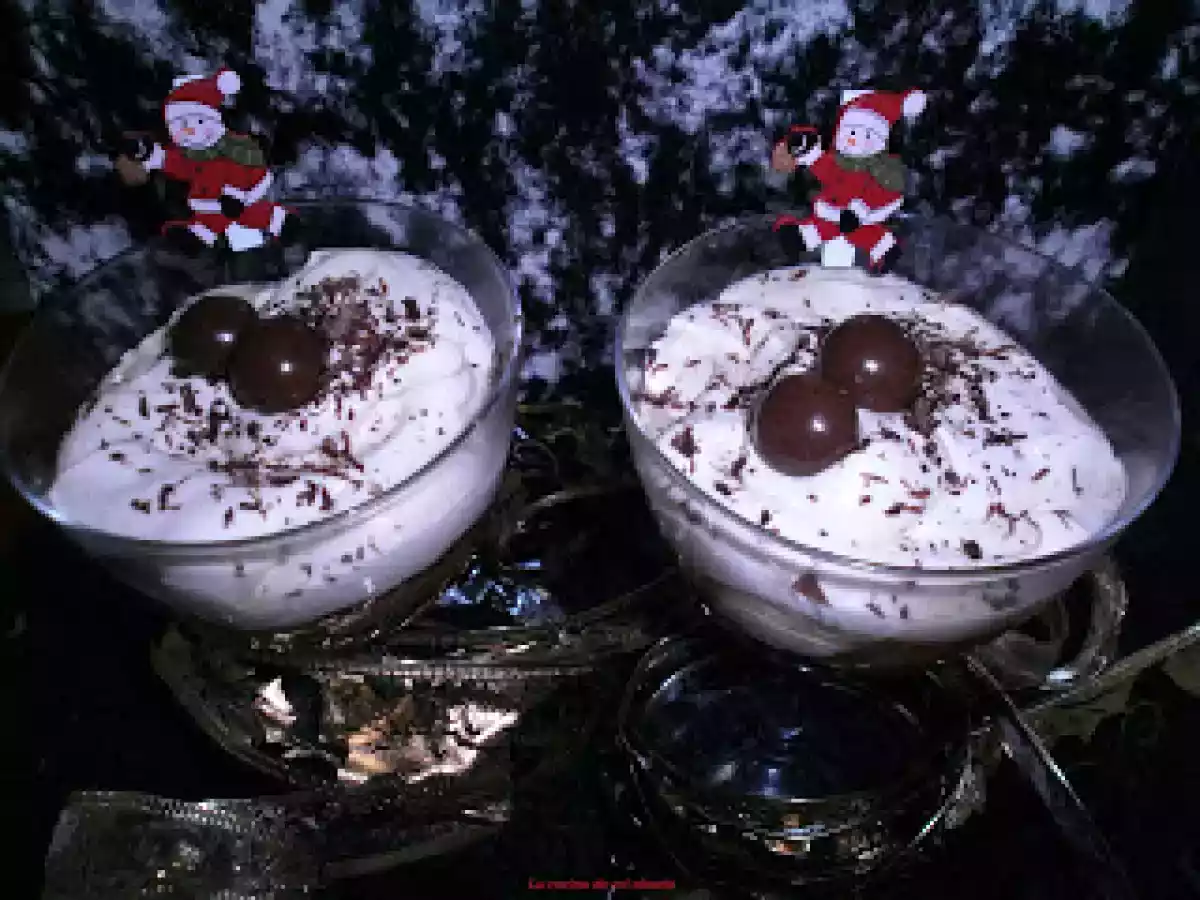 Copa de plátano y Baileys