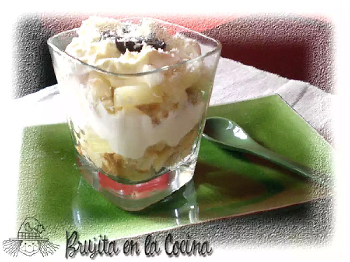 Copa de tiramisú de piña - foto 2