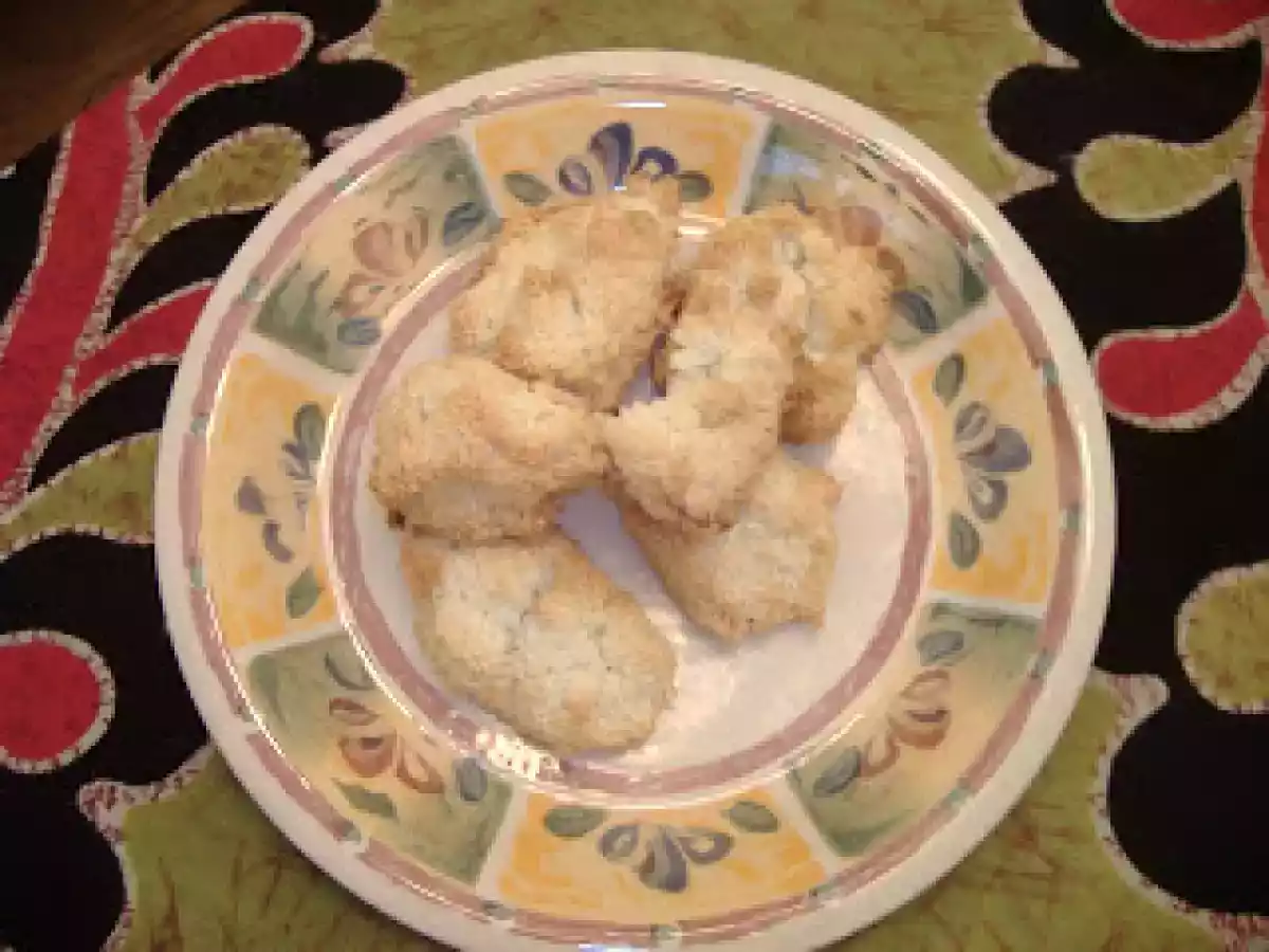 Coquitos, Cocadas, Merengue suizo de coco