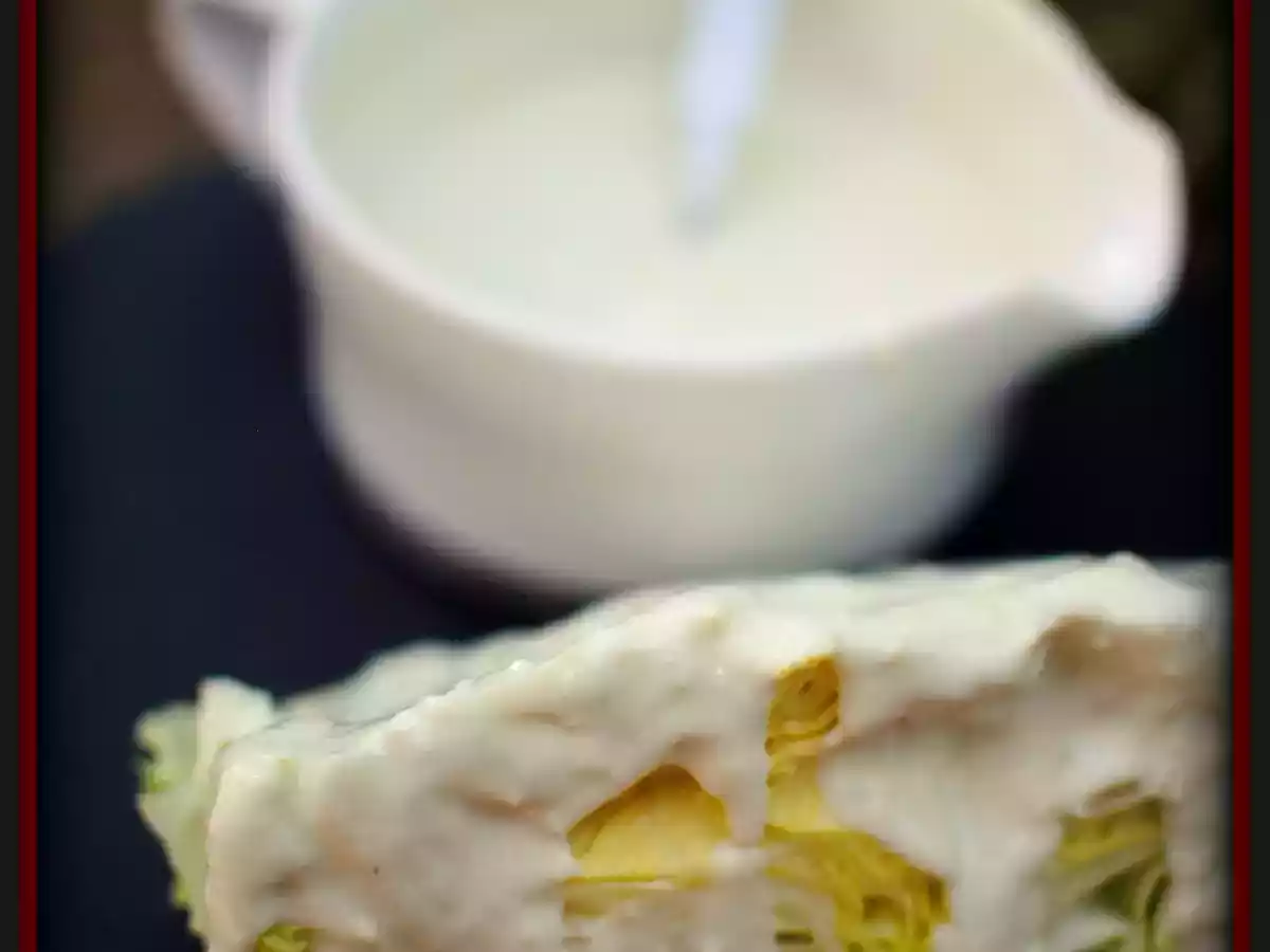 Corazón de lechuga con salsa de queso roquefort - foto 2
