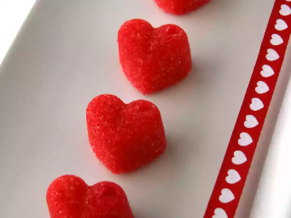 Corazones de azúcar
