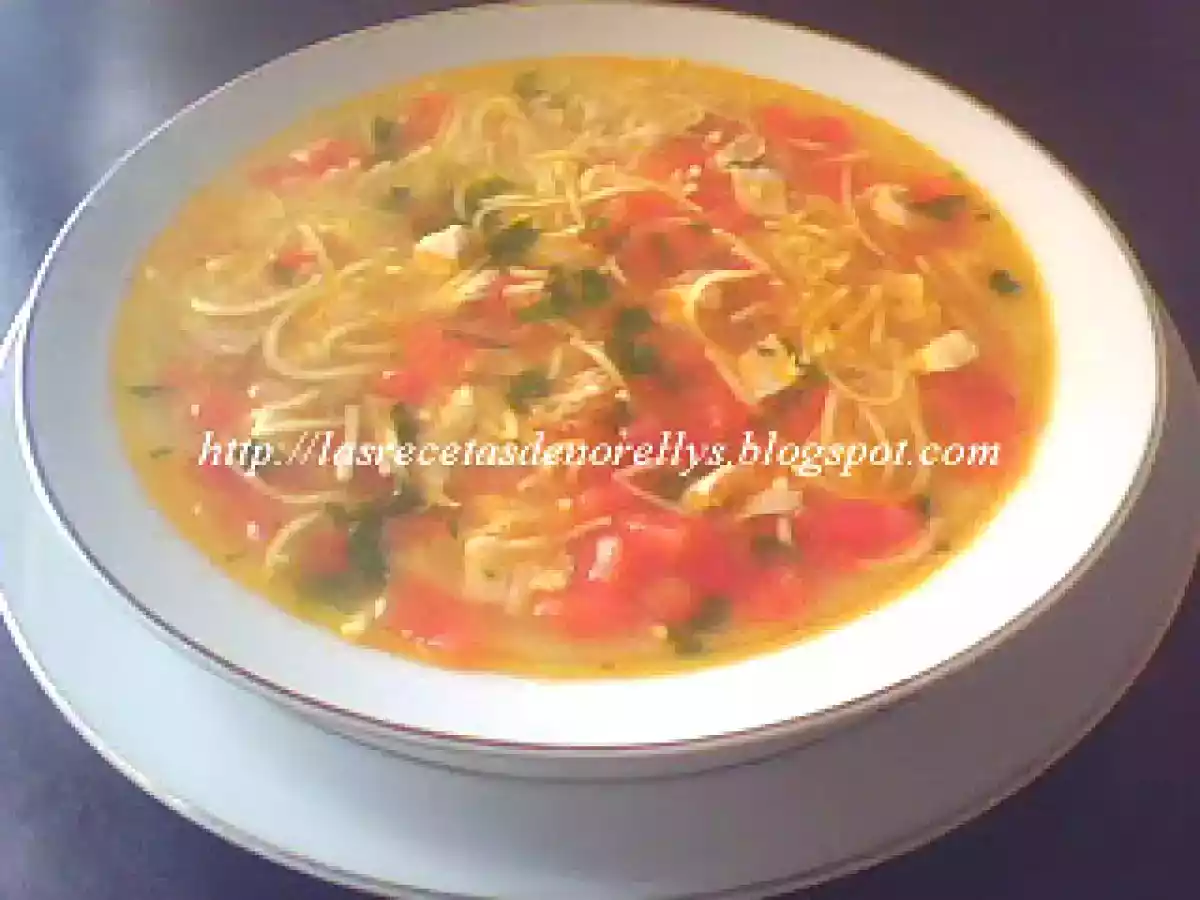 Çorba de Cabello de Ángel, Tomate y Pollo? además Nuevo Premio