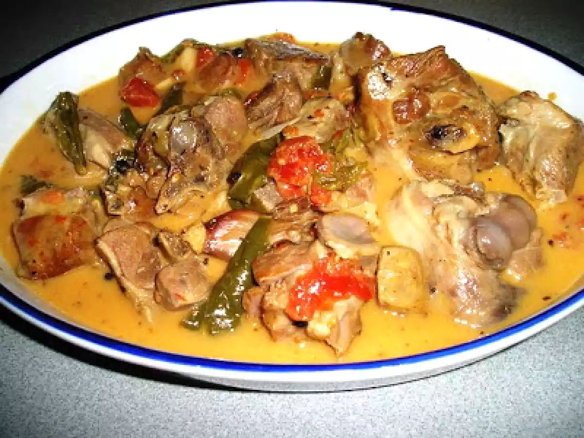 Cordero a las finas hierbas