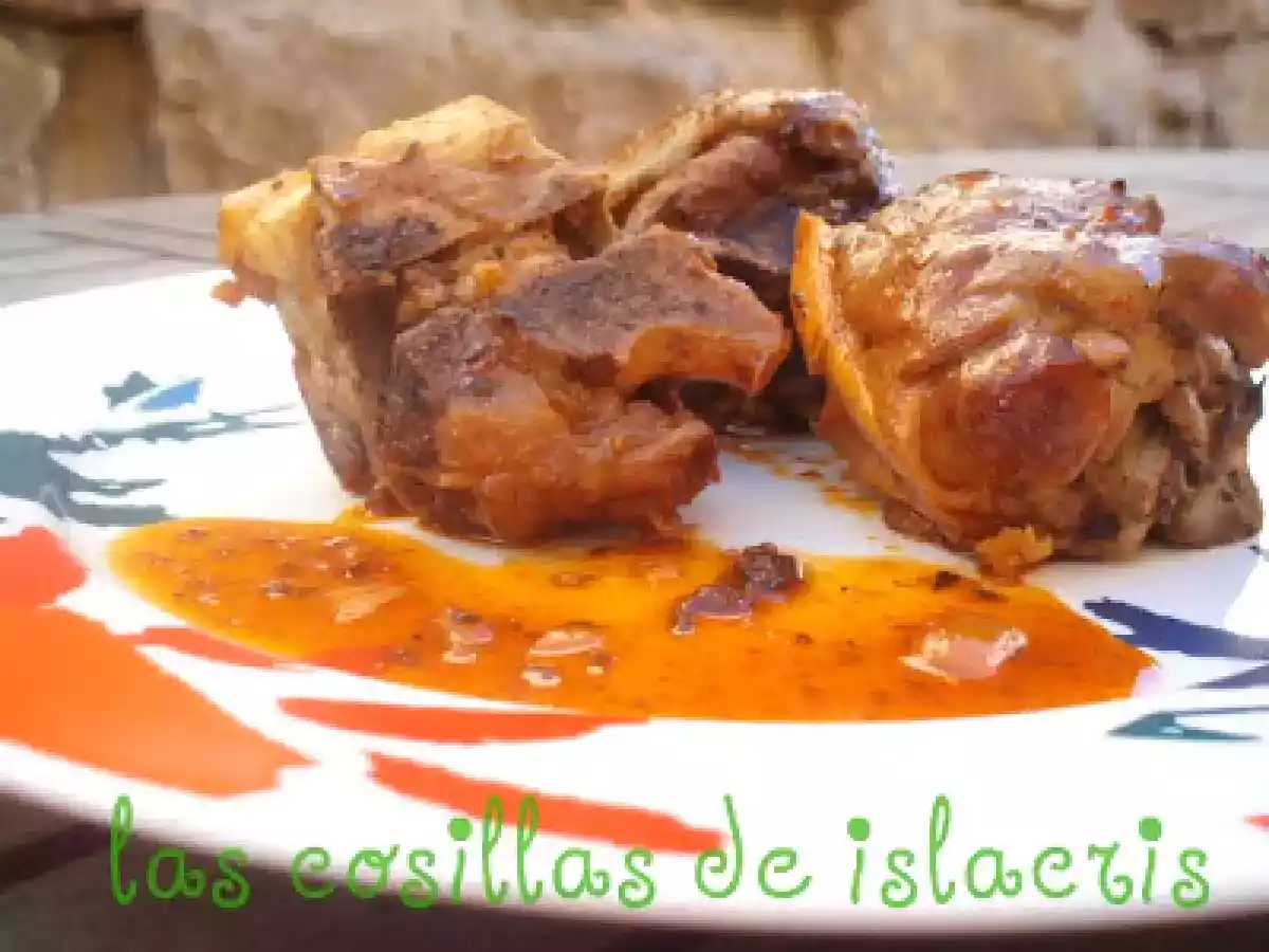 Cordero con pimiento choricero y tomillo al toque de brandy