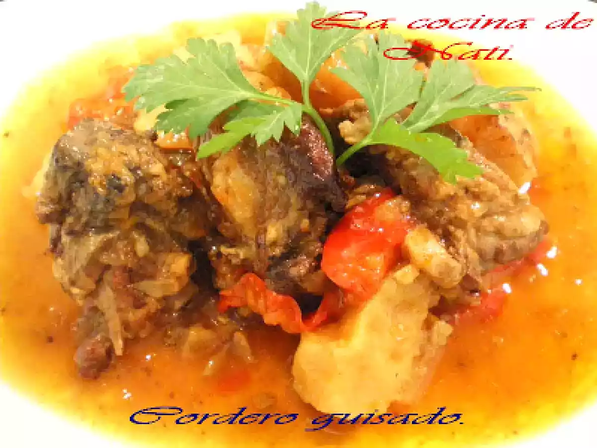 CORDERO GUISADO. - foto 2