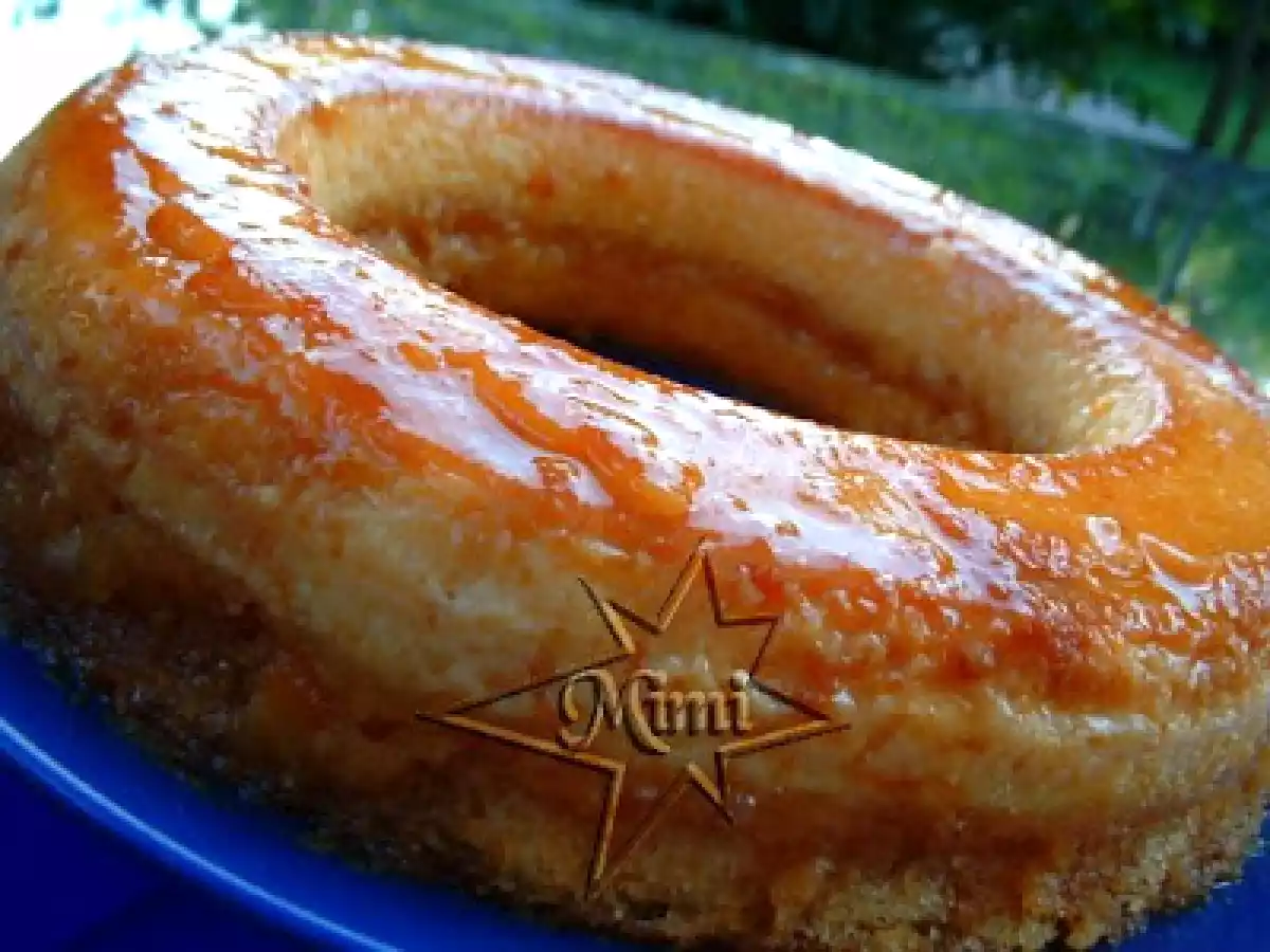 Corona de Flan de Huevo y Bizcocho con Naraja Confitada - foto 2