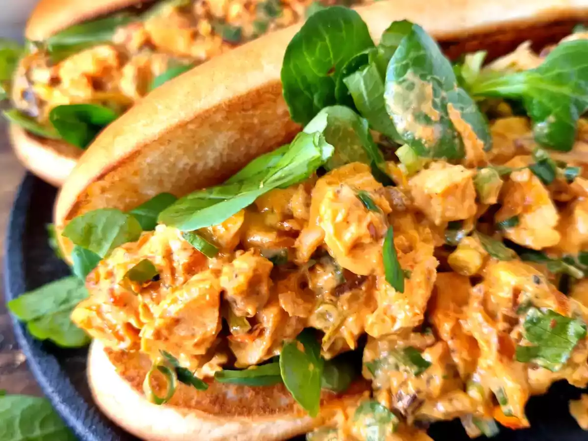 Coronation chicken o pollo de la coronación {receta británica}