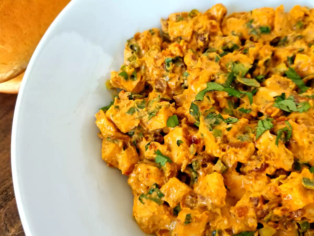 Coronation chicken o pollo de la coronación {receta británica} - foto 3