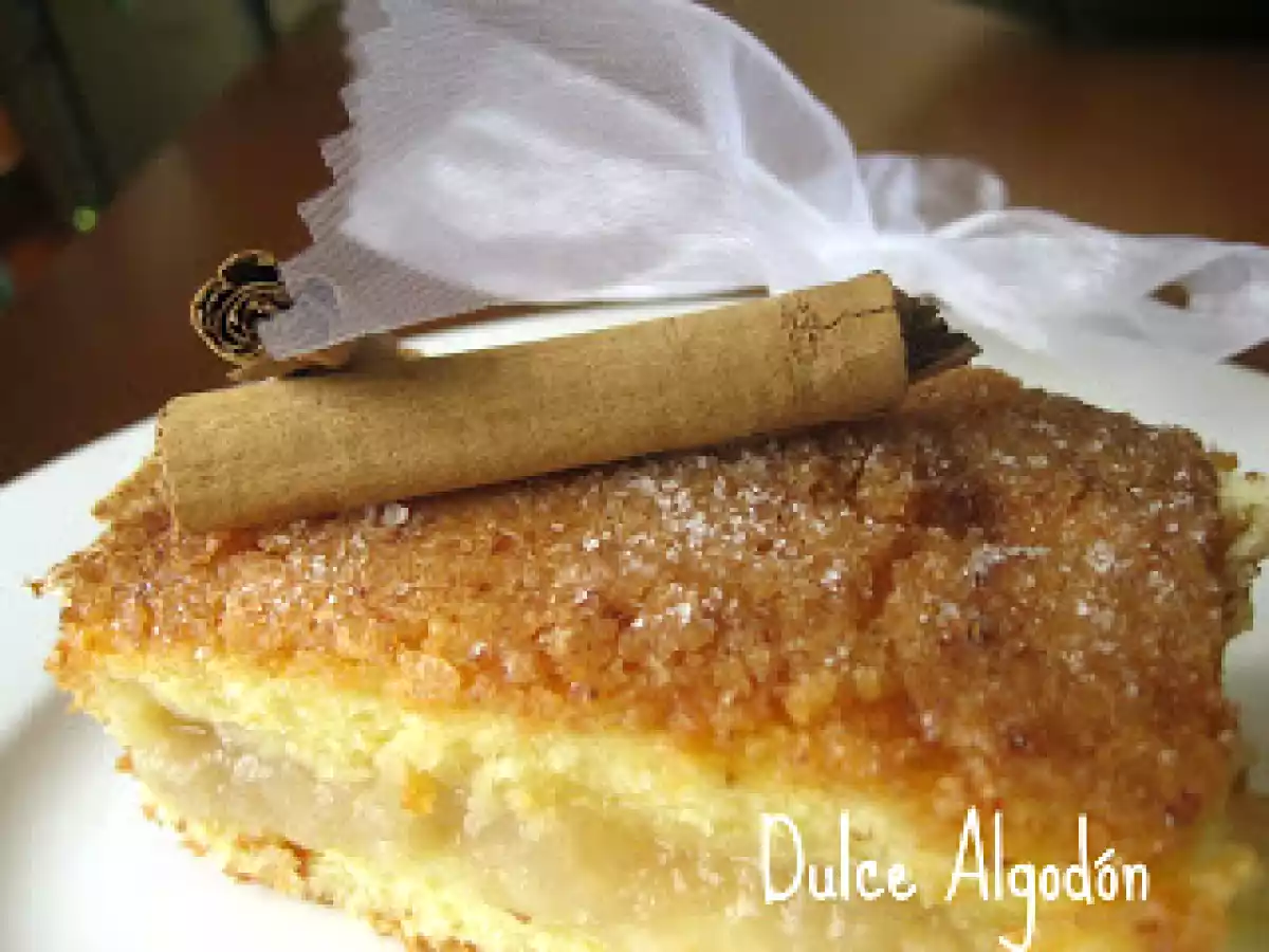 Cortaditos de Bizcocho con Compota de Manzana - foto 2