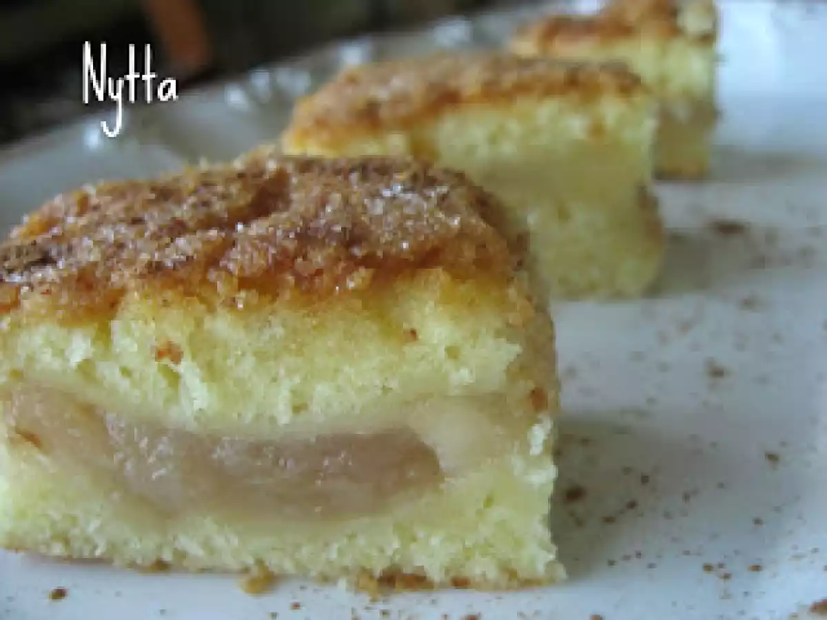 Cortaditos de Bizcocho con Compota de Manzana - foto 3