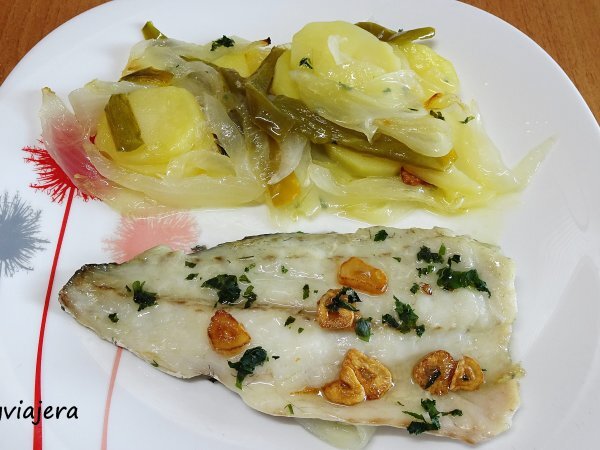 Receta De Corvina Al Orio Con Patatas Panadera Receta De Corvina Al Orio Con Patatas Panadera