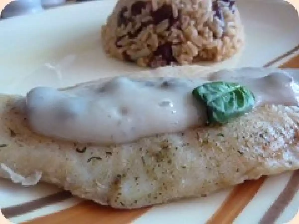 Corvina con especias al horno
