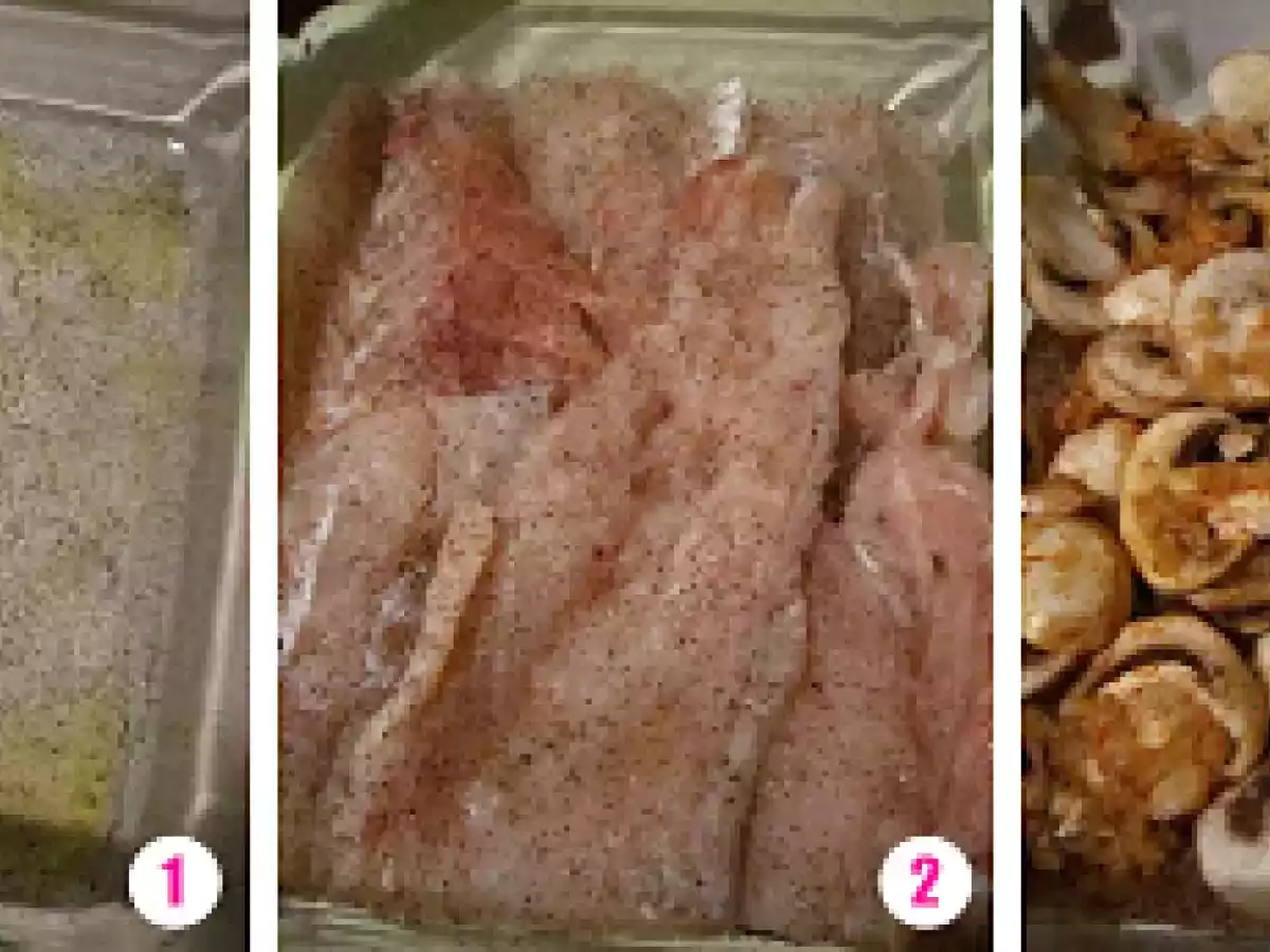 Corvina con hongos al horno - foto 3