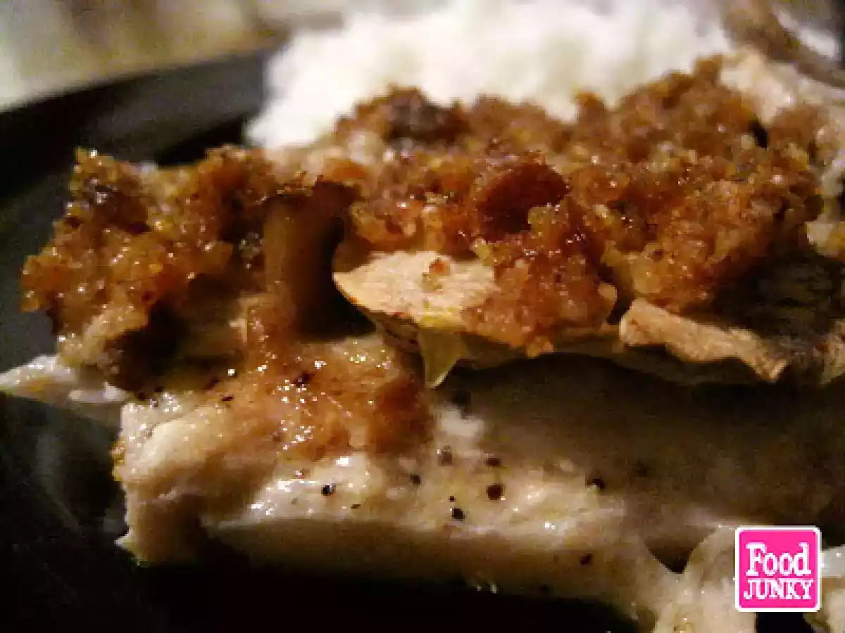 Corvina con hongos al horno - foto 5