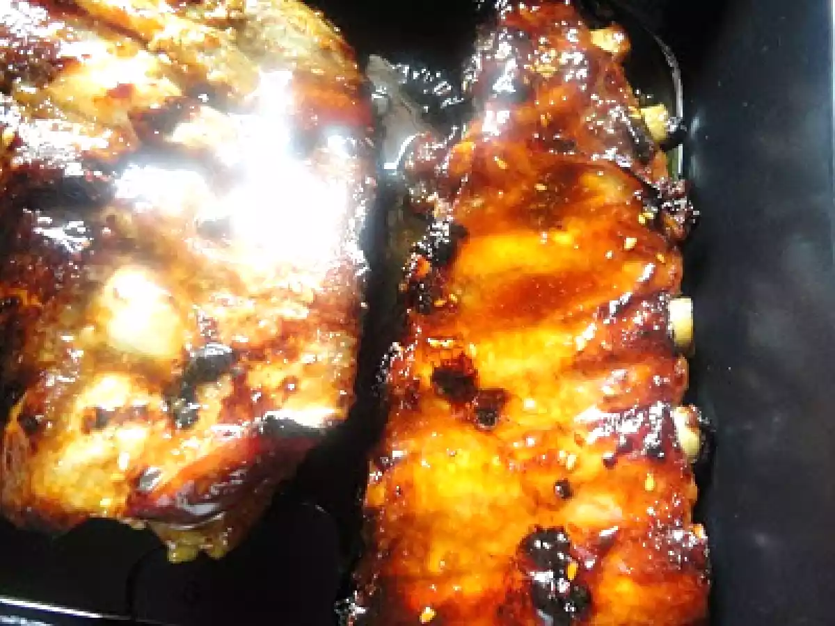 Costilla a la miel en Horno - foto 2