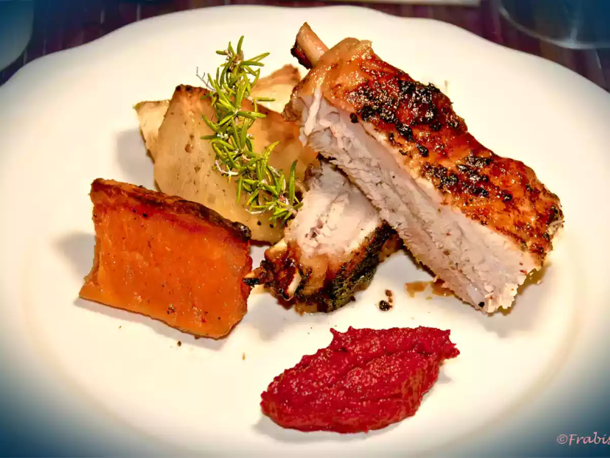 Costilla de cerdo al horno para chuparse los dedos