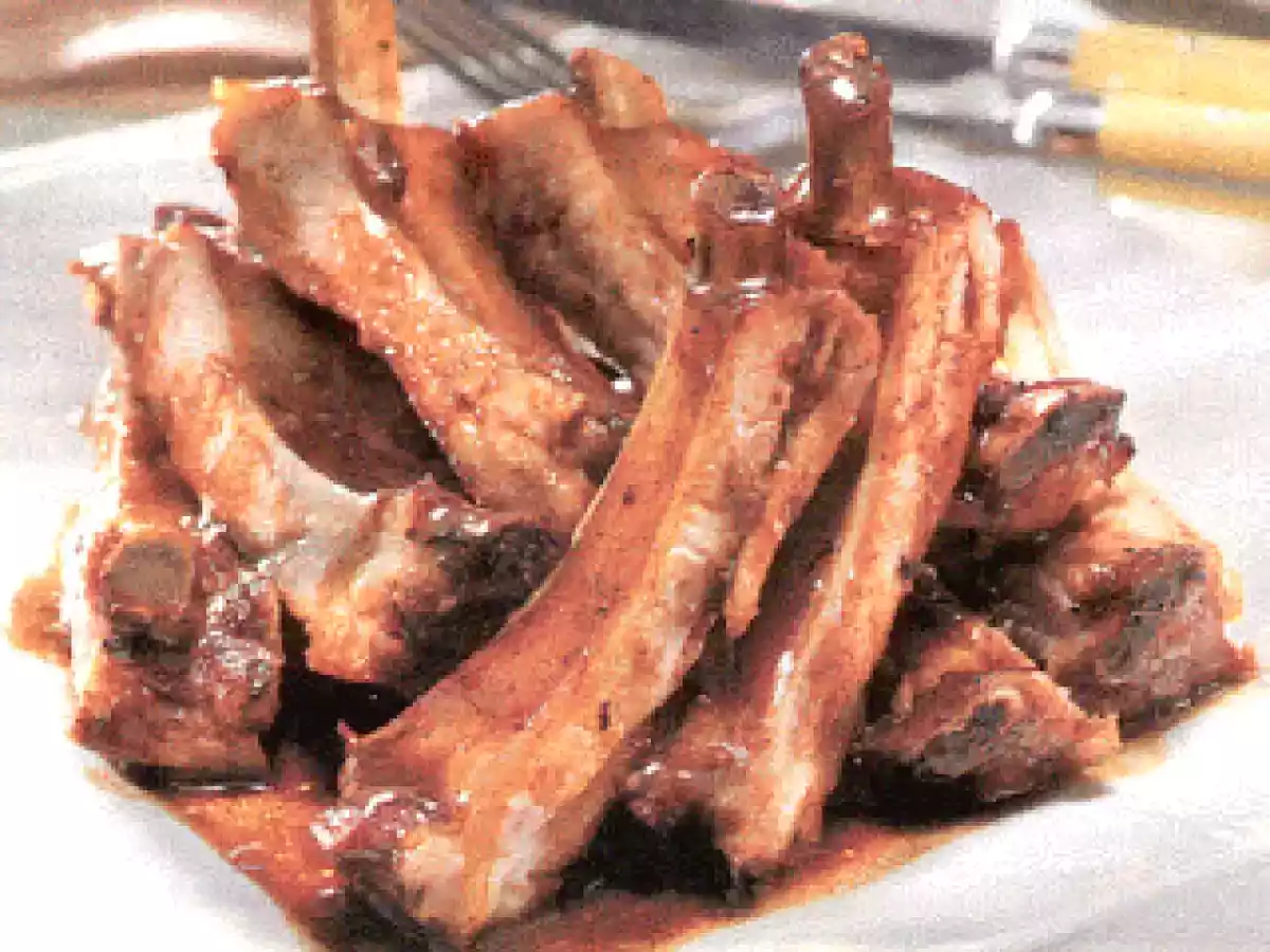 Costilla de cerdo frito - choco