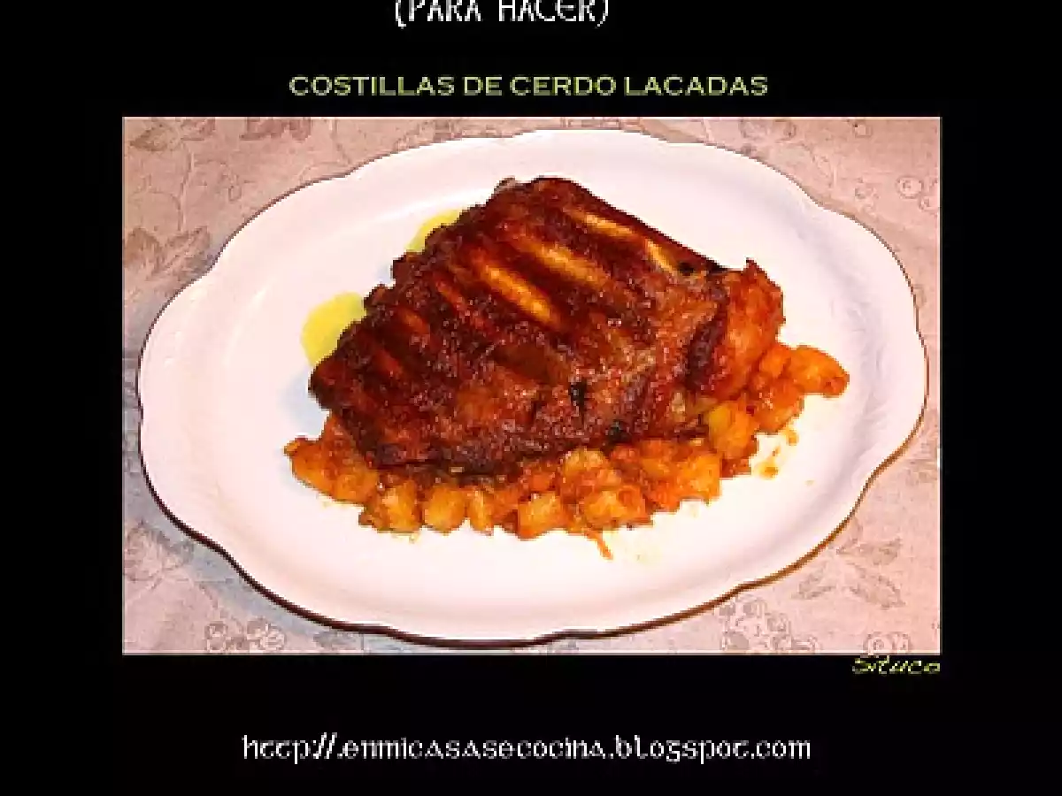 COSTILLA DE CERDO LACADA
