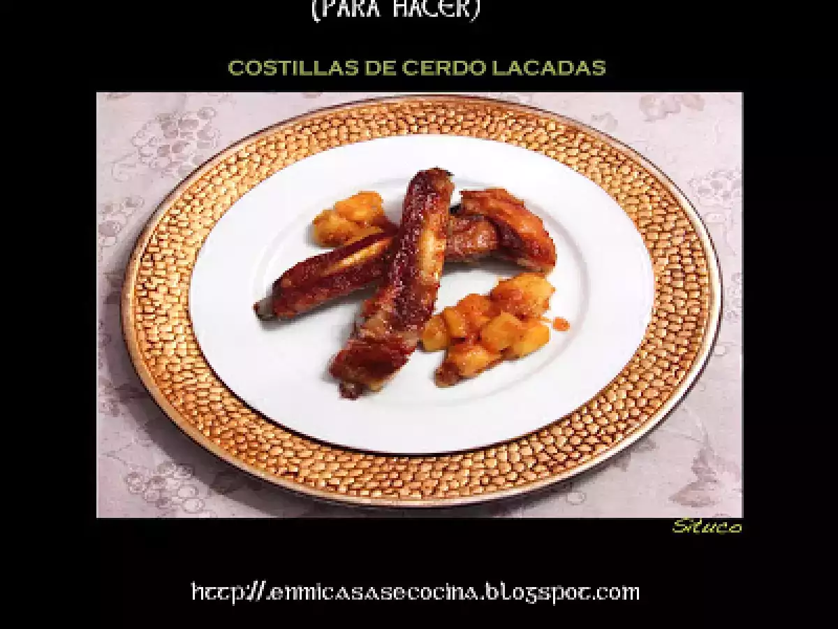 COSTILLA DE CERDO LACADA - foto 2