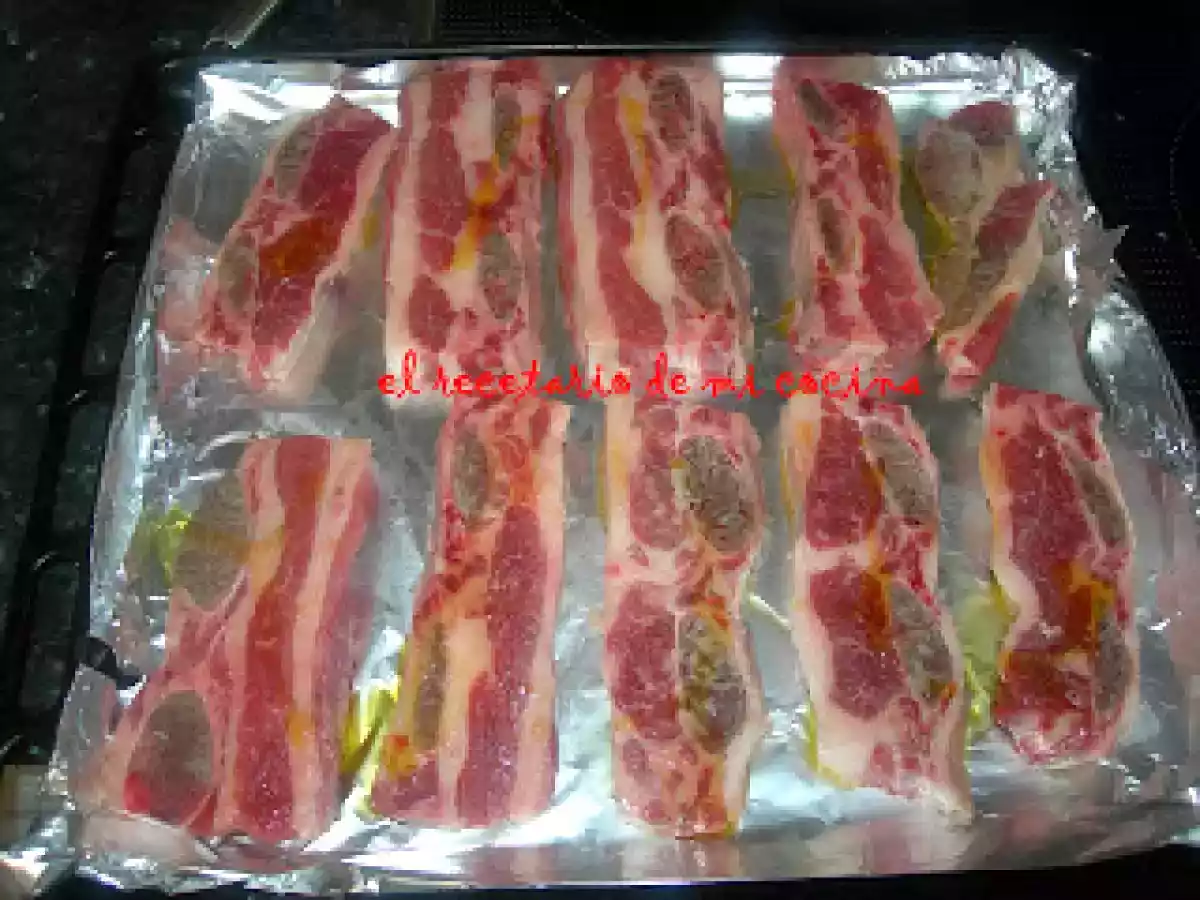 COSTILLA DE TERNERA CON PATATAS Y SALSA DE UVAS - foto 3