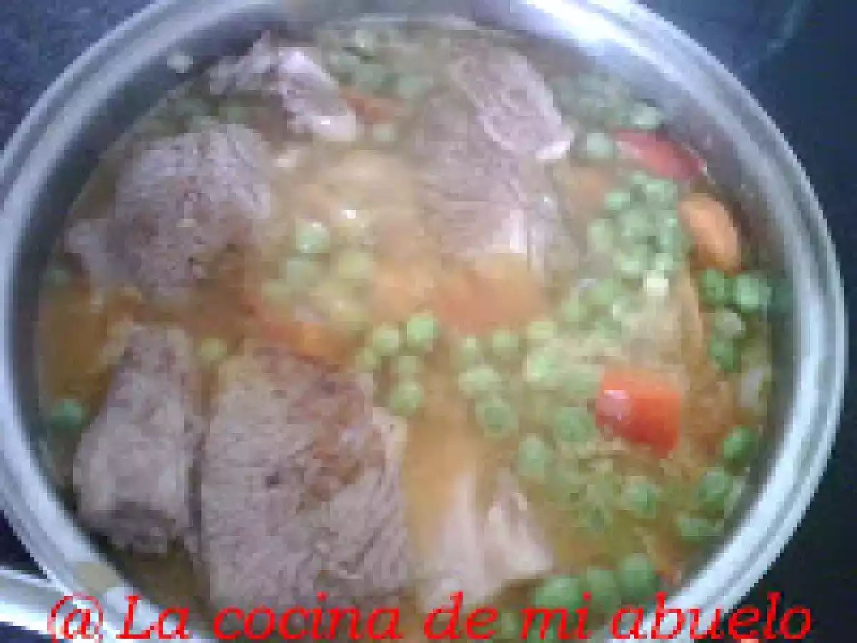 Costilla de ternera guisada al estilo del Yayo - foto 6