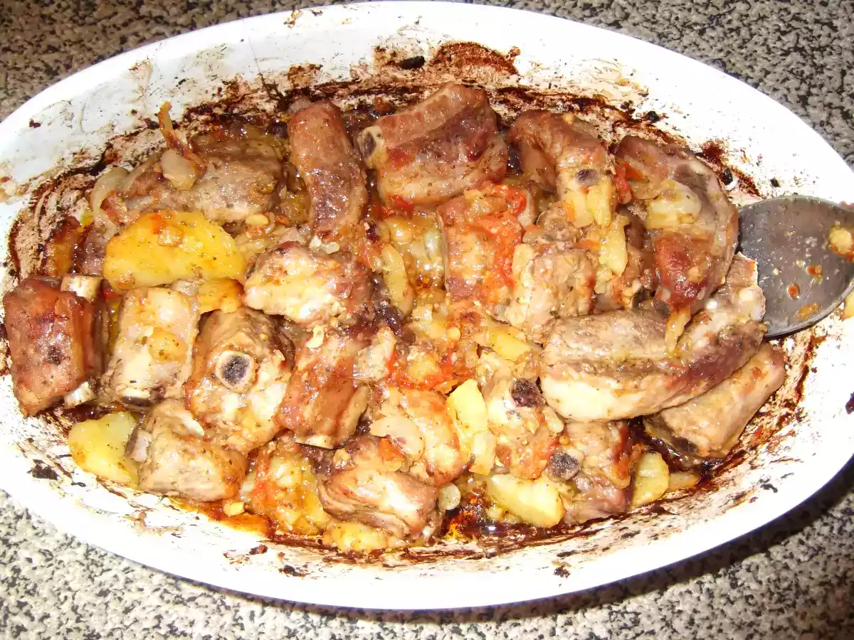 COSTILLAS AL HORNO