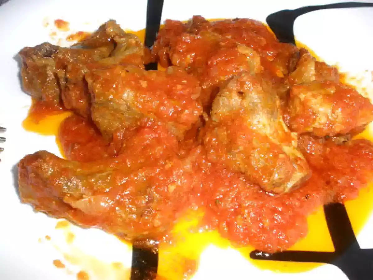 Costillas con tomate