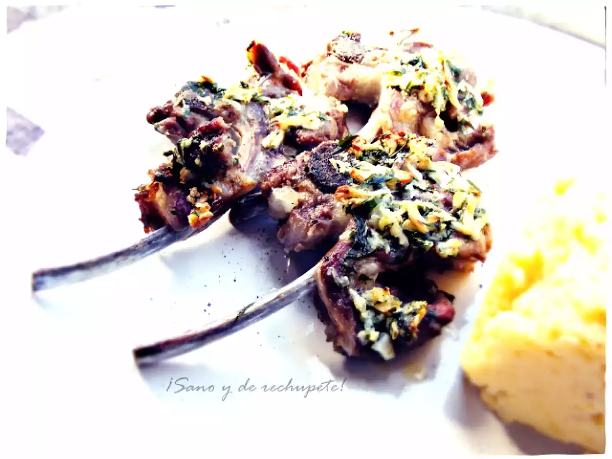 Costillas de cabrito al horno