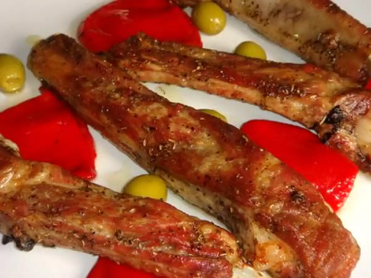 Costillas de cerdo al horno