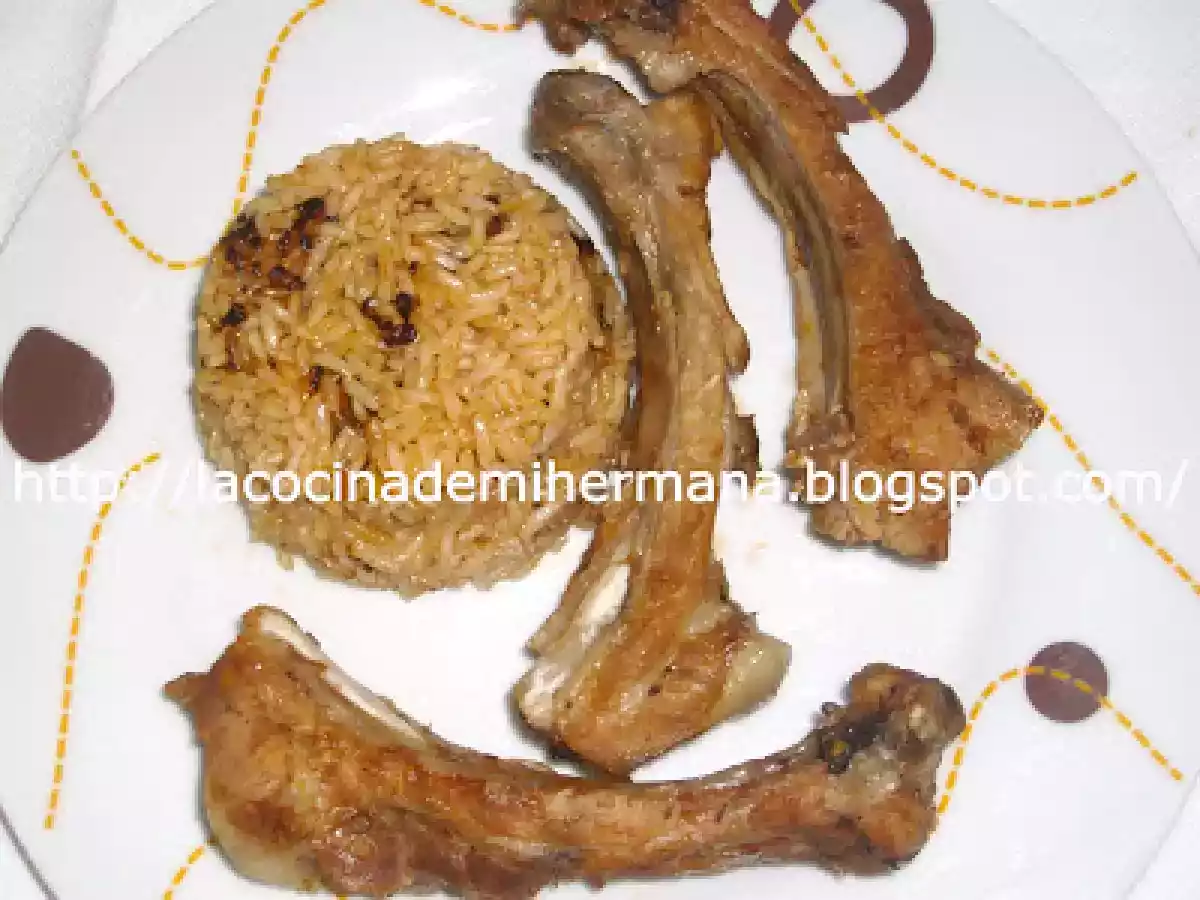 COSTILLAS DE CERDO ASADAS